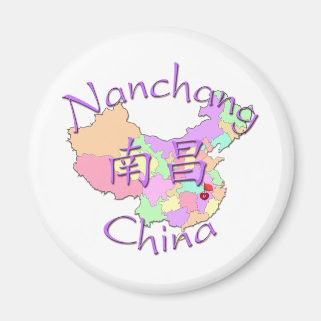 Íman Nanchange China (Frente)