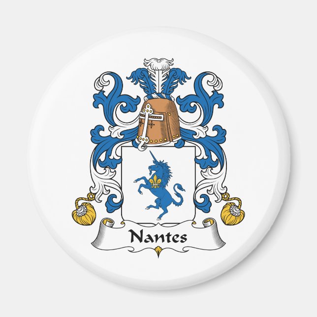 Íman Nantes Family Crest (Frente)