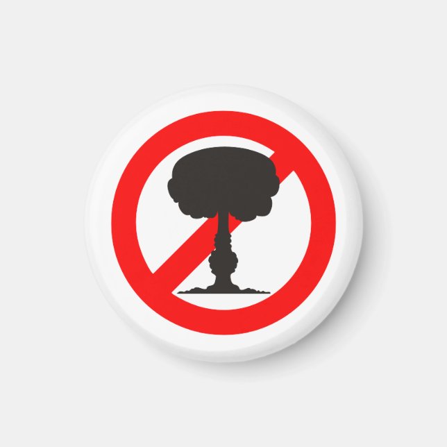 Íman Não à bomba (Frente)