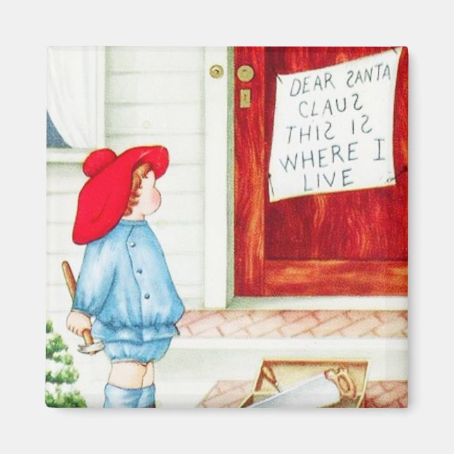 Íman Não aceite o Magneta de Vintage (Frente)