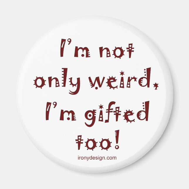 Íman Não Apenas estranho (Frente)