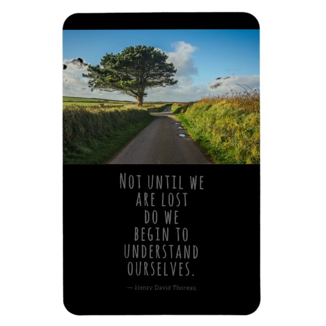 Íman Não até perdermos Thoreau a preto (Vertical)