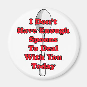 Íman Não bastante colheres!