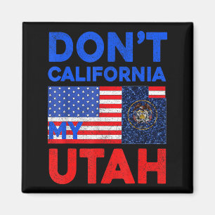 Íman Não Californiu Meu Utah Estados Unidos Engraçado U