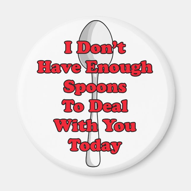 Íman Não Chega De Colheres! (Frente)