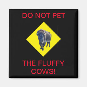 Íman Não Coloque as Vacas Fluffy!