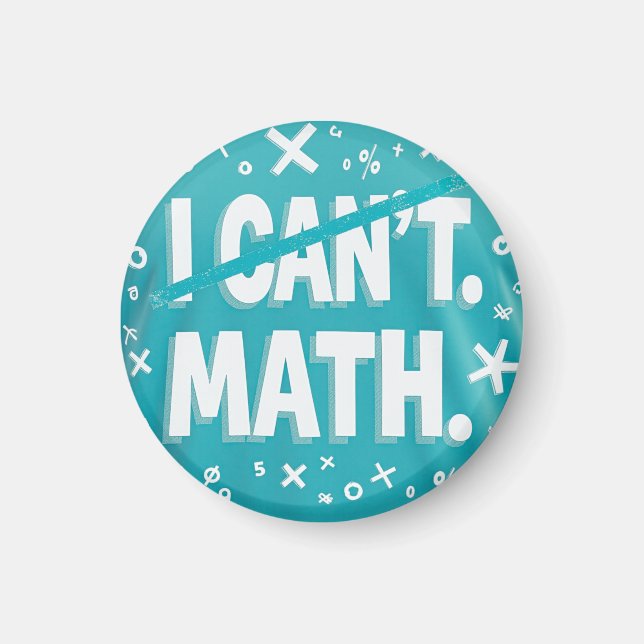 Íman Não consigo matemática (Frente)