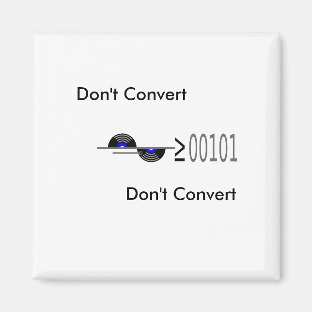 Íman Não Converter (Frente)