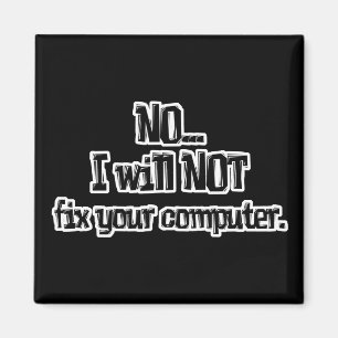 Íman Não corrigirá seu computador