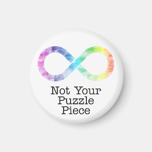 Íman Não é a sua quebra-cabeça - consciência/aceitação