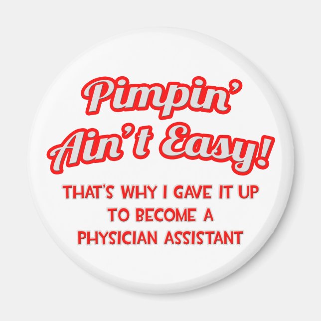 Íman Não é fácil. Assistente médico (Frente)