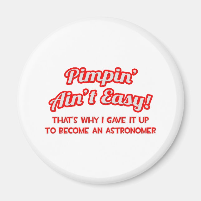 Íman Não é fácil. Astrônomo (Frente)