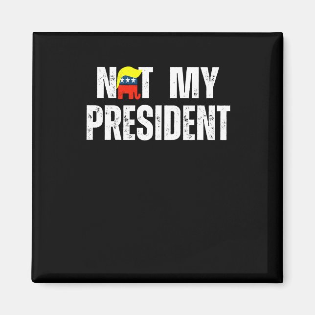 Íman Não é o meu Presidente Trump 2025 (Frente)