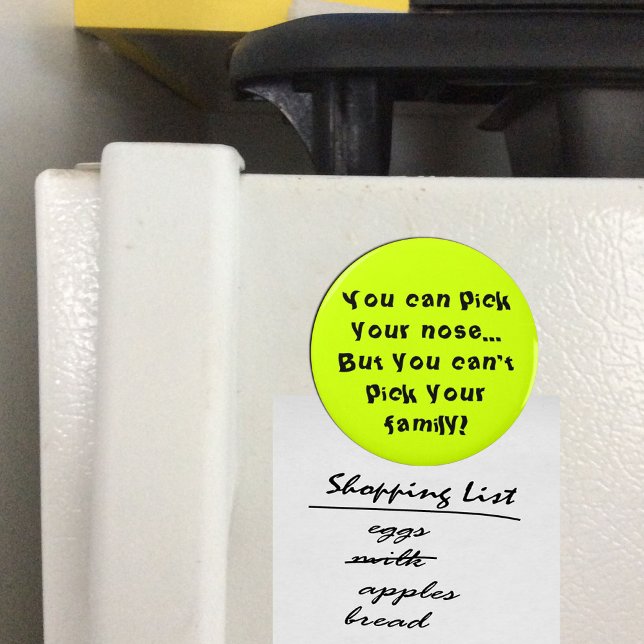 Íman Não é possível escolher sua família (Criador carregado)