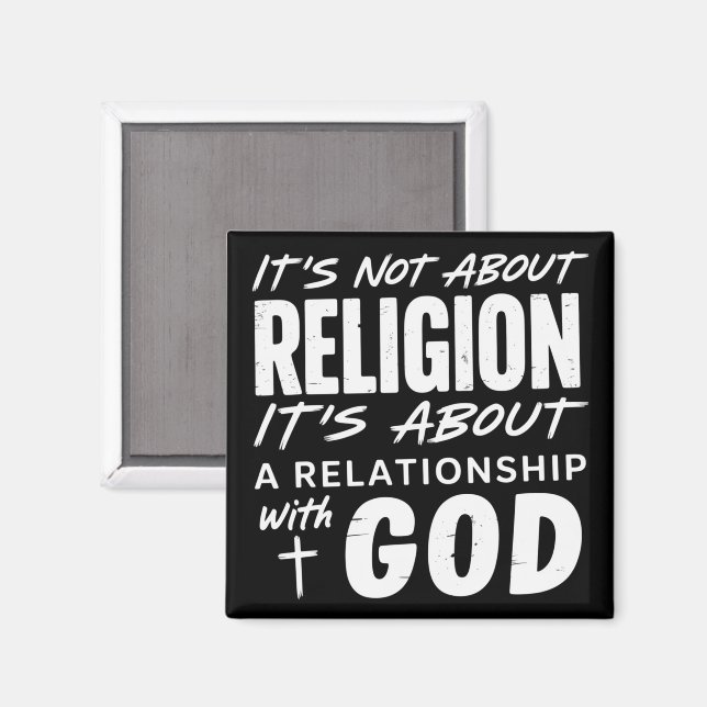 Íman Não é sobre a Declaração de Fé Religiosa Espiritua (Front/Back)