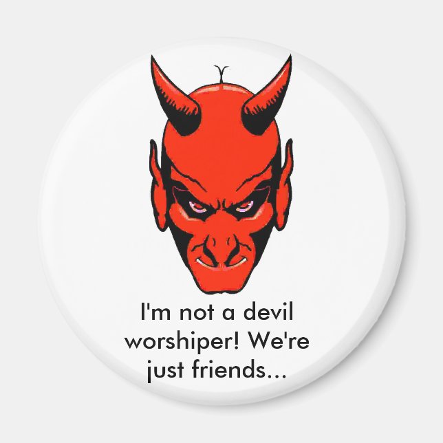 Íman Não é um Adorador do Diabo (Frente)