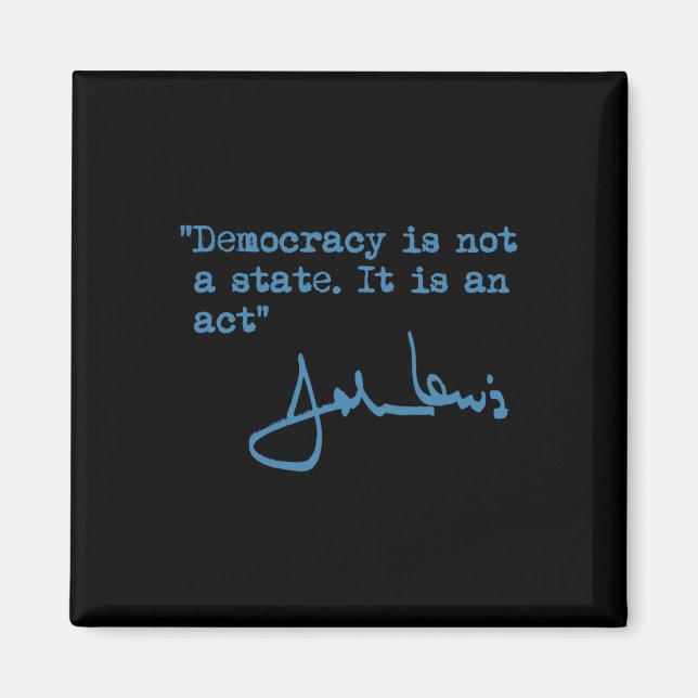 Íman Não É Um Estado. É Um Ato. - John Lewis (Frente)