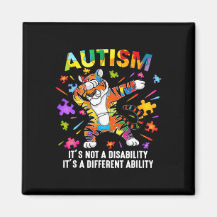 Íman Não É Um Tigre de Conscientização sobre Autismo Di