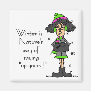 Íman Não é um ventilador do inverno