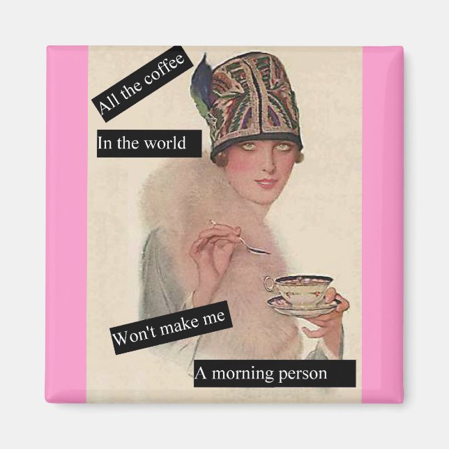 Íman Não É Uma Pessoa Da Manhã (Frente)