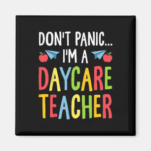 Íman Não Entre em Pânico Sou Professor de Creche - Pres