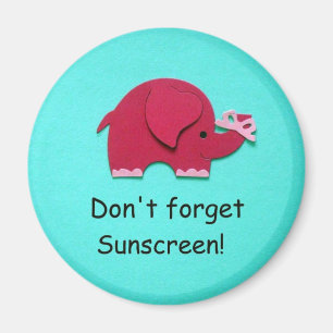 Íman Não esqueça a protecção solar!