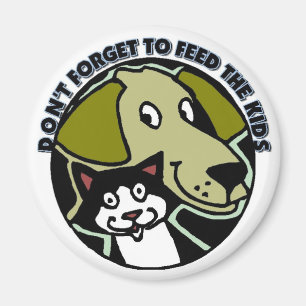 Íman Não esqueça alimentar os miúdos