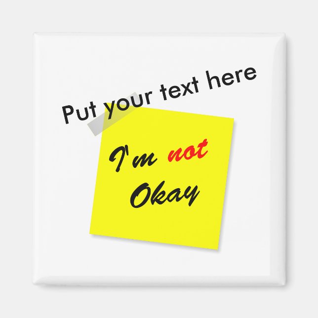 Íman Não está bem (Frente)