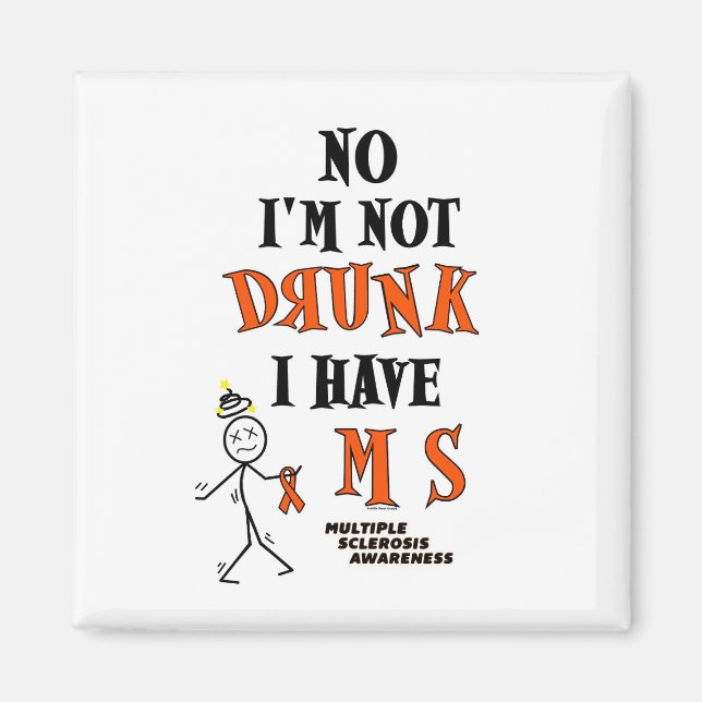 Íman Não estou BEBADO...MS (Frente)