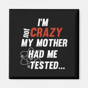 Íman Não Estou Louco Minha Mãe Me Testou - Citação Dive