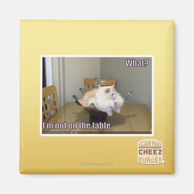 Íman Não estou na mesa (Frente)