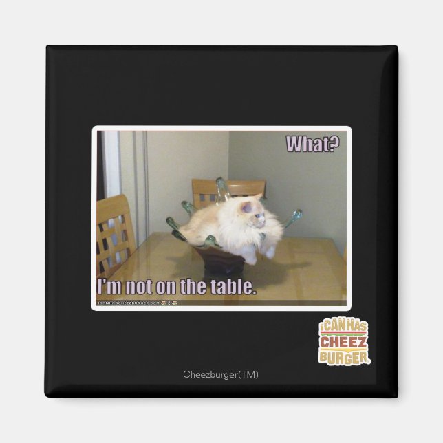 Íman Não estou na mesa (Frente)