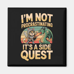 Íman Não estou procrastinando. É um Rpg Side Quest