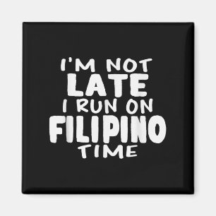 Íman Não Estou Tarde, Eu Corro No Tempo Filipino Pinoy 