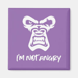 Íman Não estou zangado, o macaco