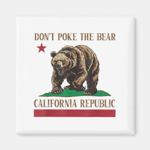Íman Não faça a camisa do Urso da Califórnia