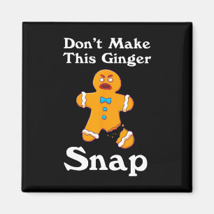 Íman Não faça este Ginger Snap Redhead dar o Natal