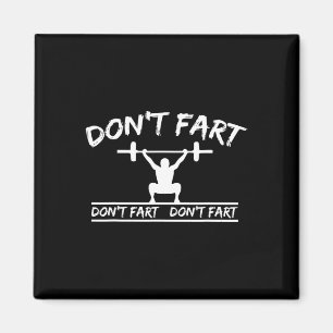 Íman Não Fart Engraçado Malhação de ginástica Engraçado