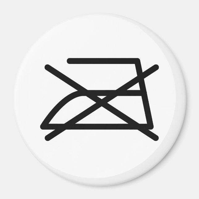 ÍMAN NÃO FERRO! (Frente)