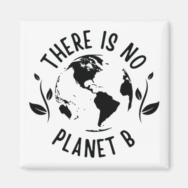 Íman Não Há Ambiente Terra Do Planeta B (Frente)
