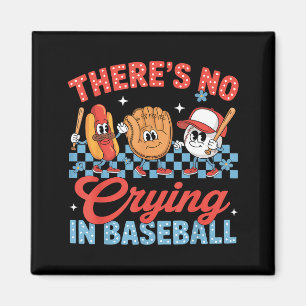 Íman Não Há Choro No Beisebol Dia De Jogo Divertido De