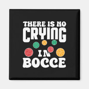 Íman Não Há Choro No Jogo de Bocce Italiano na Grama