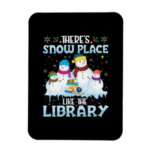 Íman Não Há Lugar Como a Biblioteca no Natal