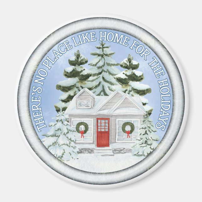 Íman Não há lugar como casa para os feriados (Frente)