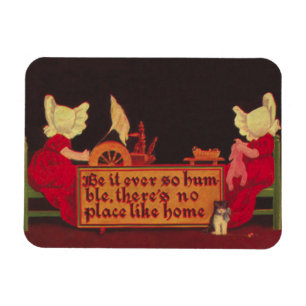 Íman Não Há Lugar Como O Lar De Bebês Sunbonnet