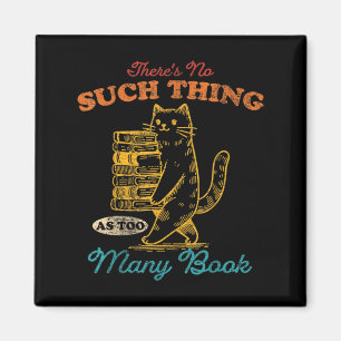 Íman Não Há Tal Coisa Como Muitos Livros Gatos Sobre Q