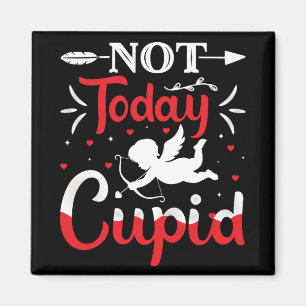 Íman Não Hoje Dia de os namorados Engraçado Cupido
