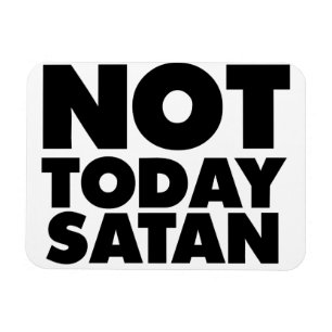 Íman Não hoje Satã