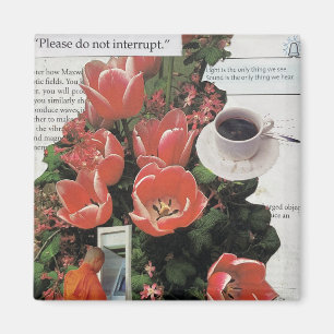 Íman Não Interrompa O Tempo De Café Da Manhã Do Dinheir