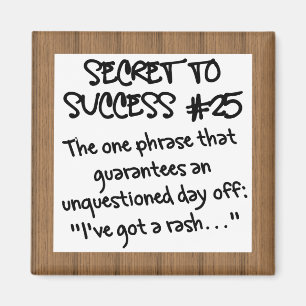 Íman Não ir para o trabalho doente